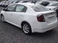 2011 Aspen White Nissan Sentra 2.0 SR  photo #2