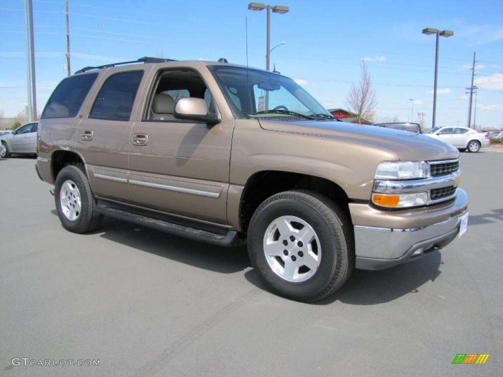 2004 Tahoe LT 4x4 - Sandalwood Metallic / Tan/Neutral photo #12