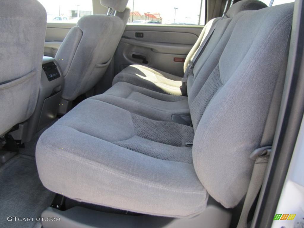 2004 Suburban 1500 LS 4x4 - Summit White / Gray/Dark Charcoal photo #7