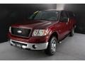 2006 Dark Toreador Red Metallic Ford F150 XLT SuperCab 4x4  photo #2