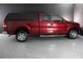 2006 Dark Toreador Red Metallic Ford F150 XLT SuperCab 4x4  photo #10