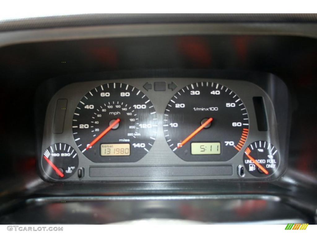 2001 Volkswagen Cabrio GLX Gauges Photo #48601288
