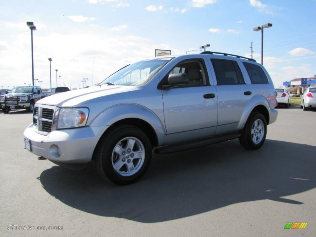 Bright Silver Metallic Dodge Durango