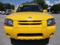 2002 Solar Yellow Nissan Frontier SE Crew Cab 4x4  photo #20