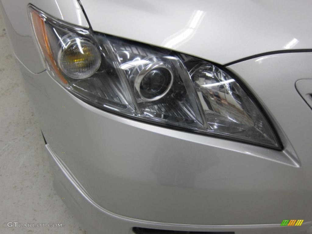 2008 Camry SE V6 - Classic Silver Metallic / Dark Charcoal photo #10