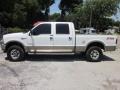 Oxford White - F250 Super Duty King Ranch Crew Cab 4x4 Photo No. 13