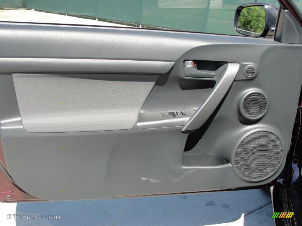 2011 Scion tC Standard tC Model Dark Charcoal Door Panel Photo #48603896