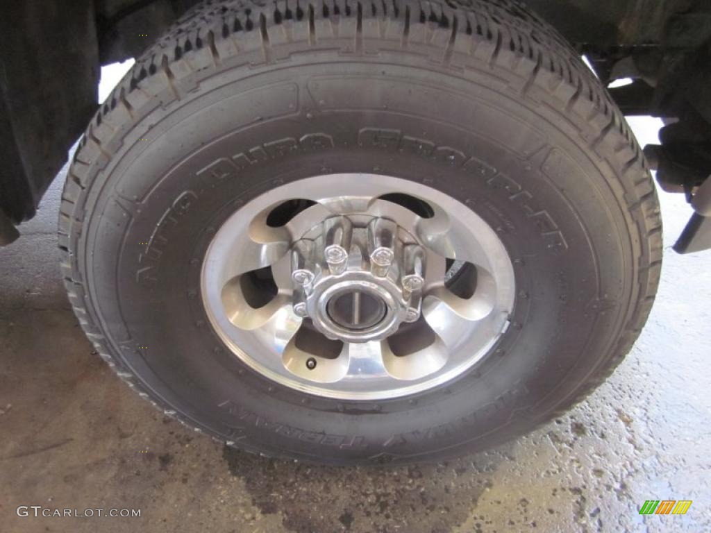 2004 F250 Super Duty King Ranch Crew Cab 4x4 - Oxford White / Castano Leather photo #18