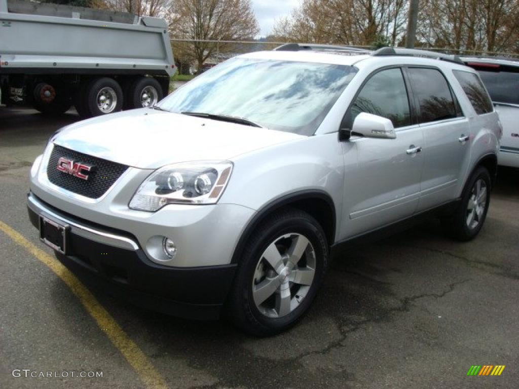 2011 Acadia SLT AWD - Quicksilver Metallic / Ebony photo #1