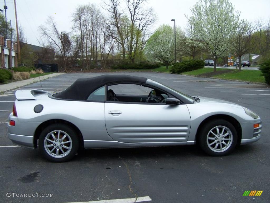 Sterling Silver Metallic 2001 Mitsubishi Eclipse Spyder GS Exterior Photo #48604924