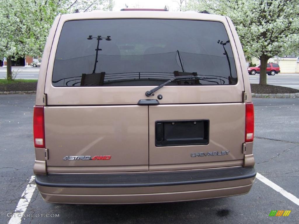 Bronzemist Metallic 2004 Chevrolet Astro LS AWD Passenger Van Exterior Photo #48605120