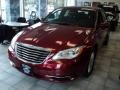 2011 Deep Cherry Red Crystal Pearl Chrysler 200 Touring  photo #1