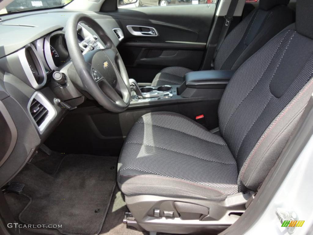 2010 Equinox LT - Silver Ice Metallic / Jet Black/Light Titanium photo #5