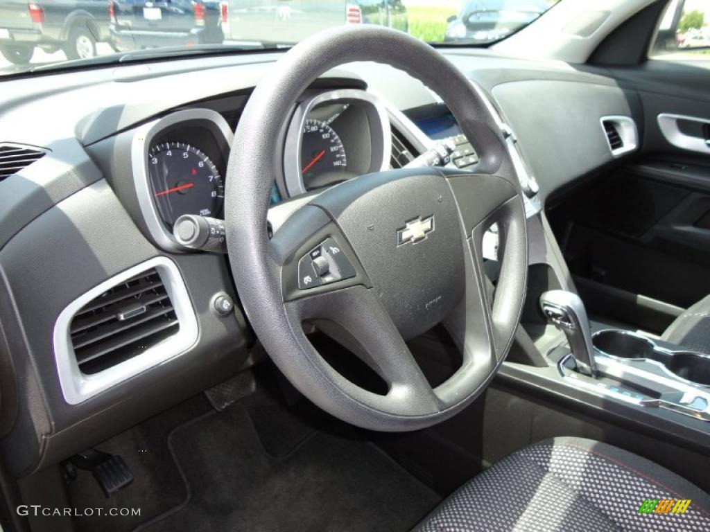 2010 Equinox LT - Silver Ice Metallic / Jet Black/Light Titanium photo #6