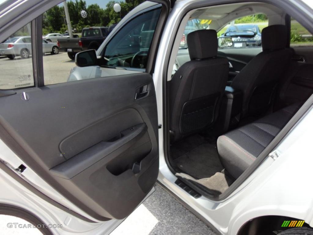 2010 Equinox LT - Silver Ice Metallic / Jet Black/Light Titanium photo #7