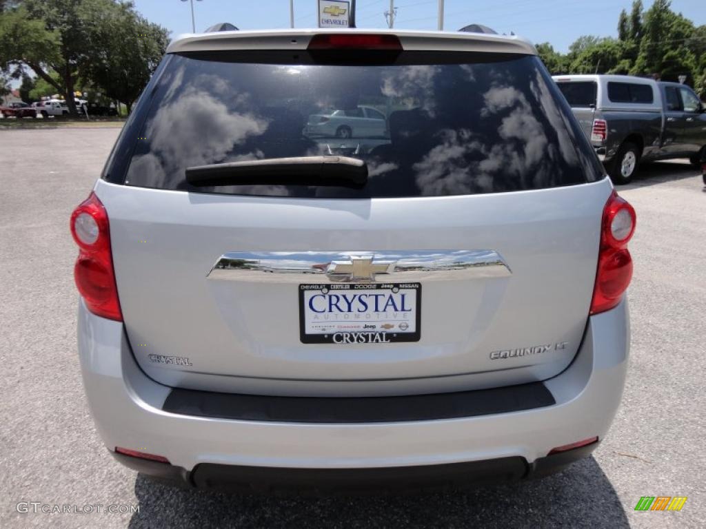 2010 Equinox LT - Silver Ice Metallic / Jet Black/Light Titanium photo #11