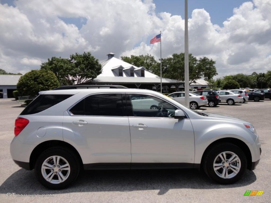 2010 Equinox LT - Silver Ice Metallic / Jet Black/Light Titanium photo #13