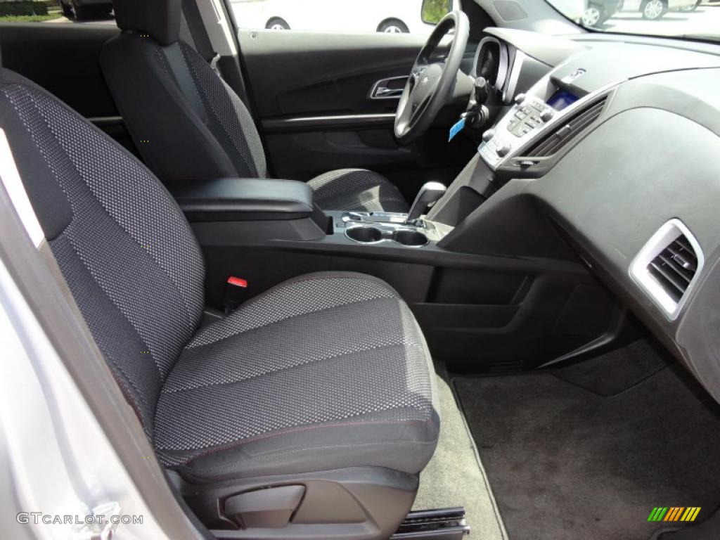 2010 Equinox LT - Silver Ice Metallic / Jet Black/Light Titanium photo #19