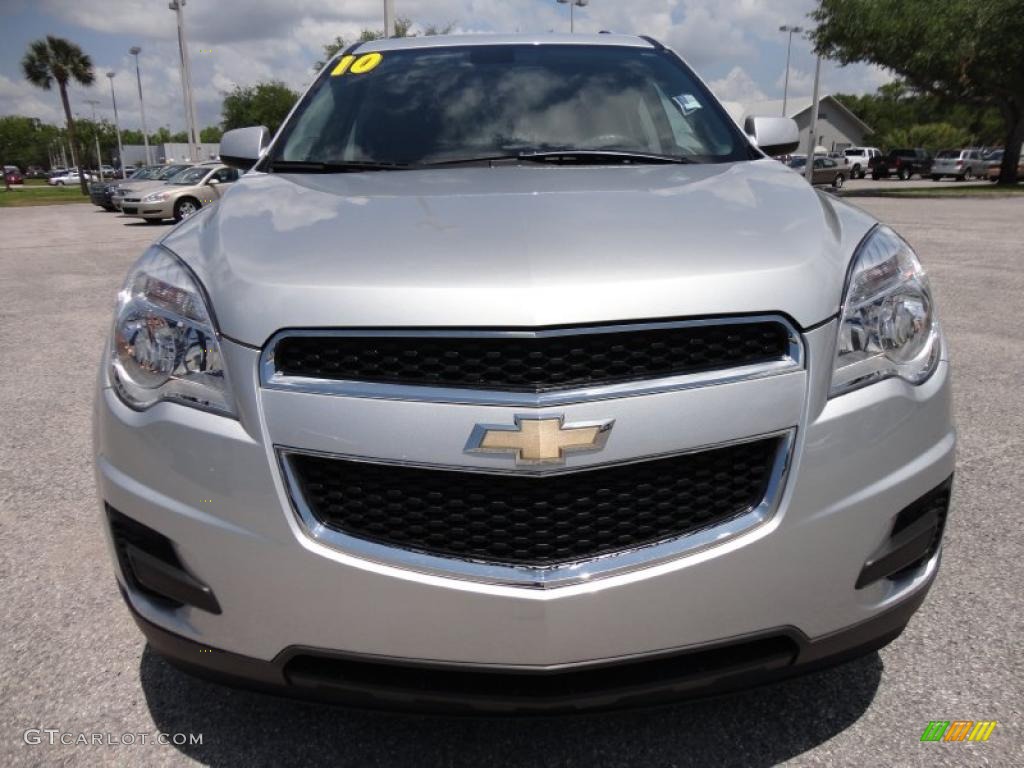 2010 Equinox LT - Silver Ice Metallic / Jet Black/Light Titanium photo #21