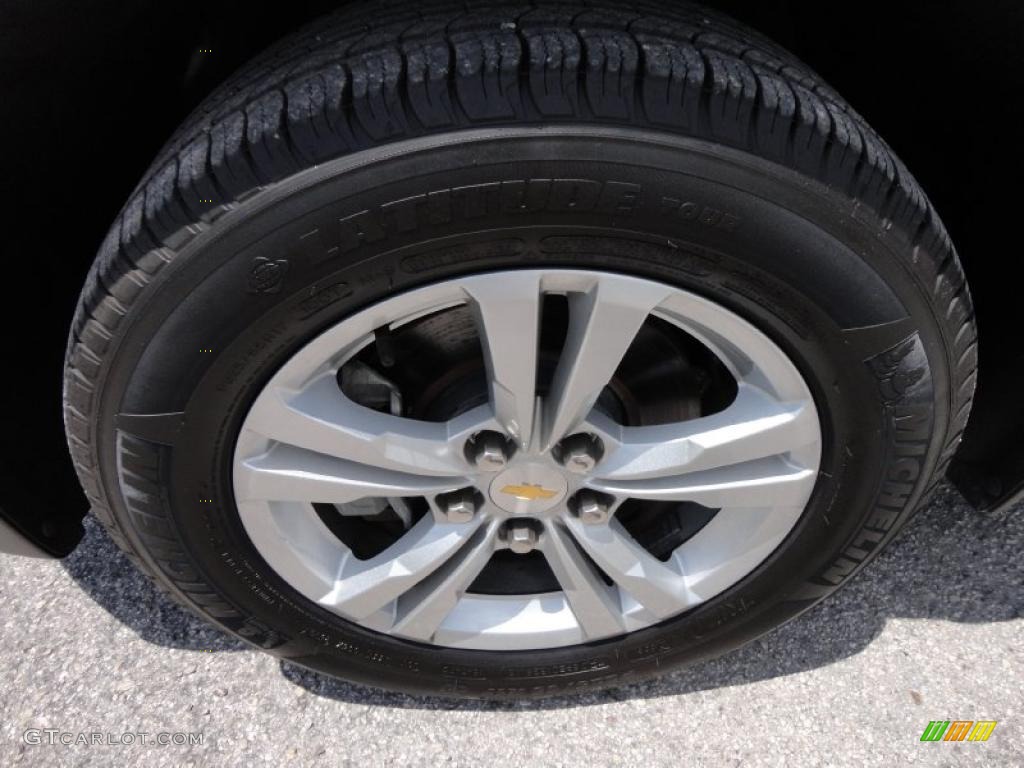 2010 Equinox LT - Silver Ice Metallic / Jet Black/Light Titanium photo #22