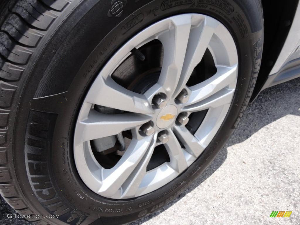 2010 Equinox LT - Silver Ice Metallic / Jet Black/Light Titanium photo #23