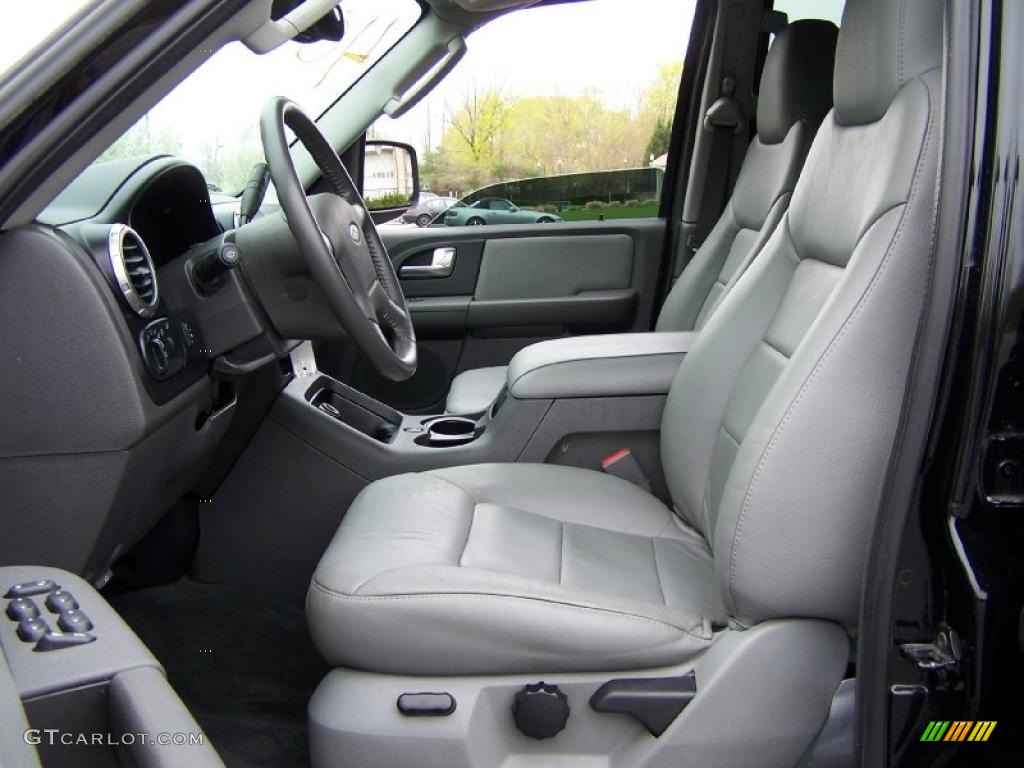 Flint Grey Interior 2003 Ford Expedition XLT 4x4 Photo #48606173