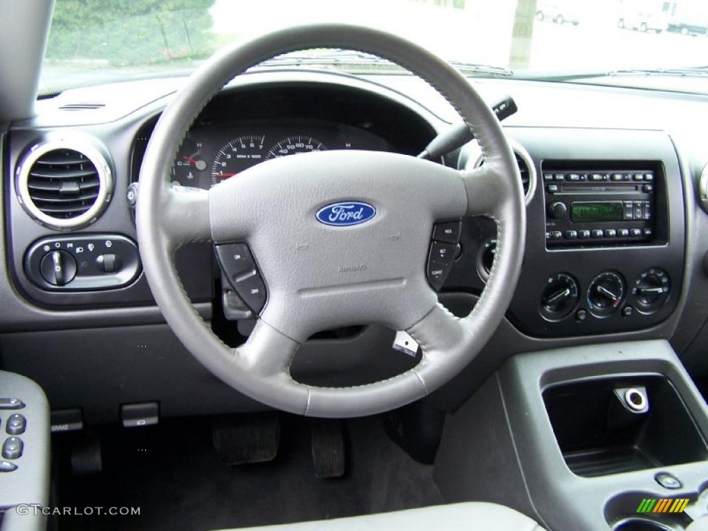 Flint Grey Interior 2003 Ford Expedition XLT 4x4 Photo #48606185