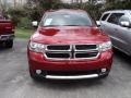 2011 Inferno Red Crystal Pearl Dodge Durango Crew Lux 4x4  photo #2