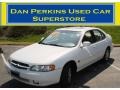 Cloud White 1999 Nissan Altima GXE
