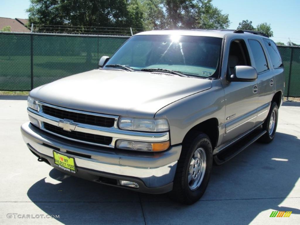 2001 Tahoe LT - Light Pewter Metallic / Tan/Neutral photo #7