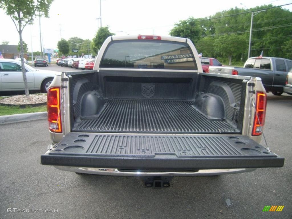 2005 Ram 1500 SLT Quad Cab 4x4 - Light Almond Pearl / Dark Slate Gray photo #5