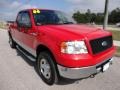 2006 Bright Red Ford F150 XLT SuperCab 4x4  photo #10