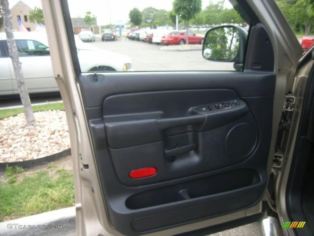 2005 Ram 1500 SLT Quad Cab 4x4 - Light Almond Pearl / Dark Slate Gray photo #18