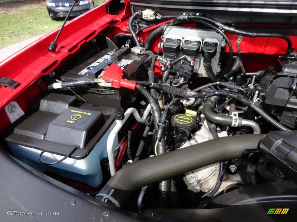 2006 F150 XLT SuperCab 4x4 - Bright Red / Medium/Dark Flint photo #21