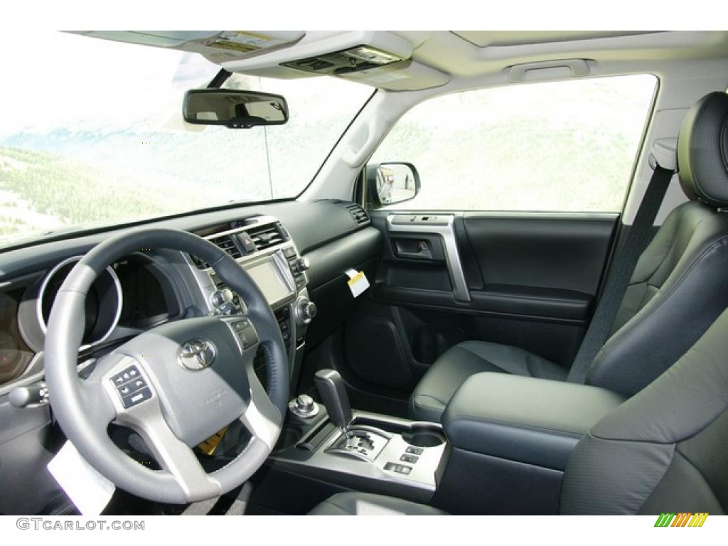 2011 4Runner Limited 4x4 - Black / Black Leather photo #4