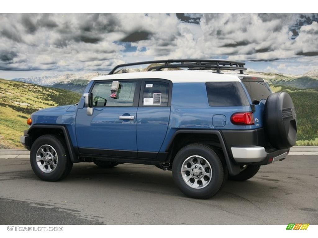 toyota blue fj #5 toyota blue fj #5