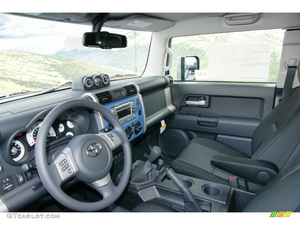 Dark Charcoal Interior 2011 Toyota FJ Cruiser 4WD Photo #48609662
