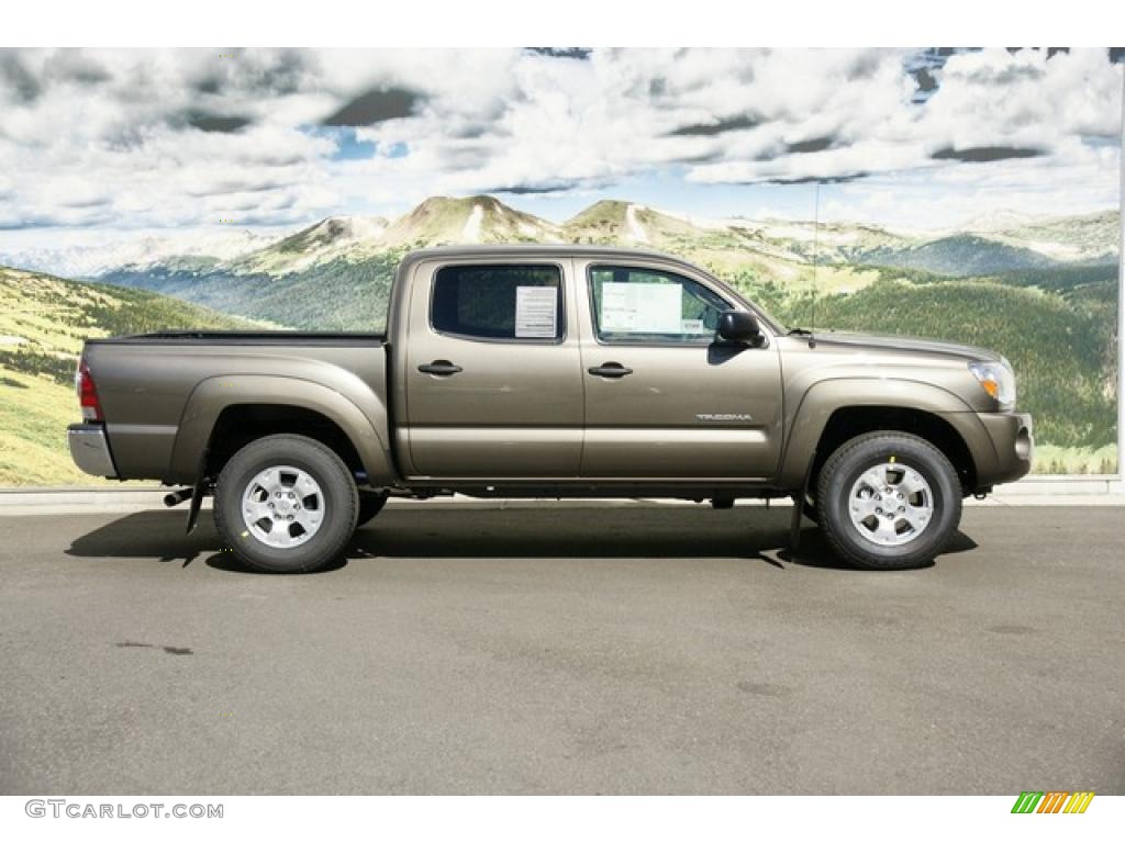 Pyrite Mica 2011 Toyota Tacoma V6 SR5 Double Cab 4x4 Exterior Photo #48609839