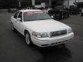 2010 Vibrant White Mercury Grand Marquis LS Ultimate Edition  photo #7