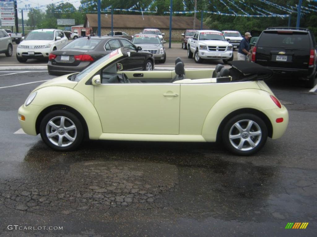 Mellow Yellow 2005 Volkswagen New Beetle GLS 1.8T Convertible Exterior Photo #48610985