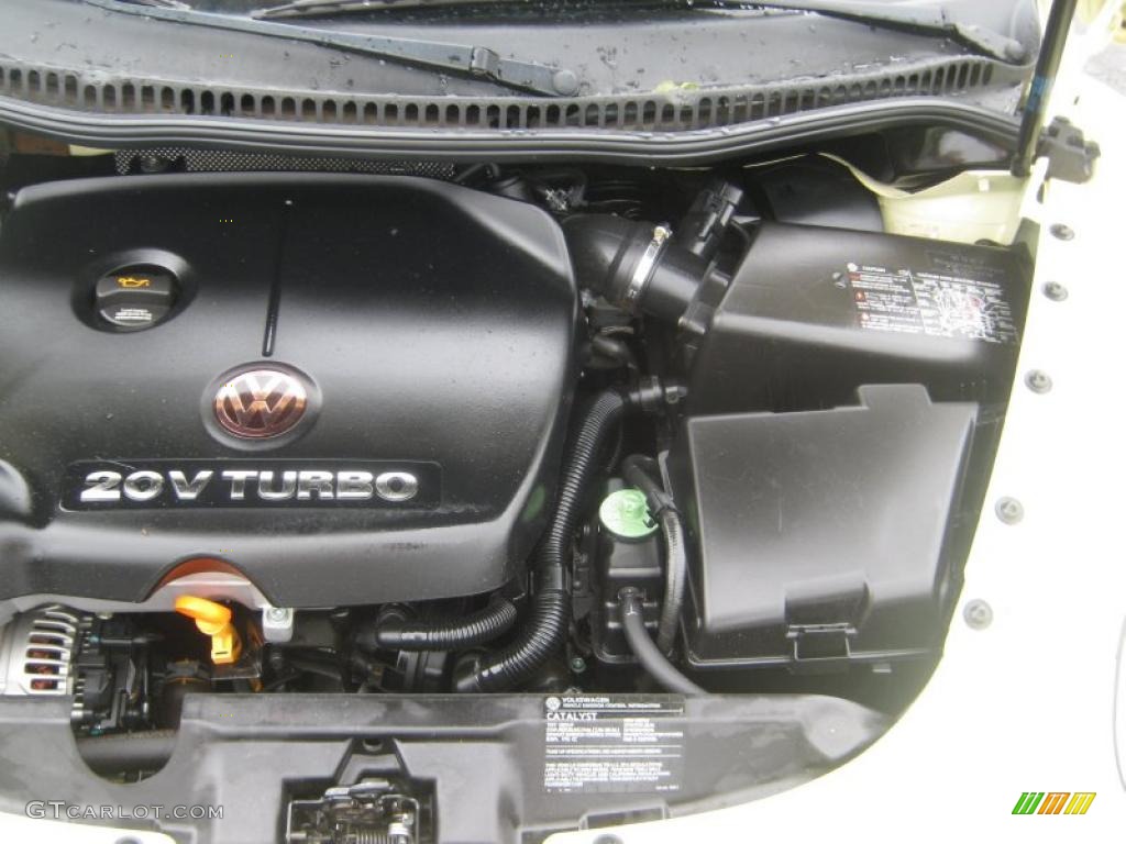 2005 Volkswagen New Beetle GLS 1.8T Convertible 1.8 Liter Turbocharged DOHC 20-Valve 4 Cylinder Engine Photo #48611300