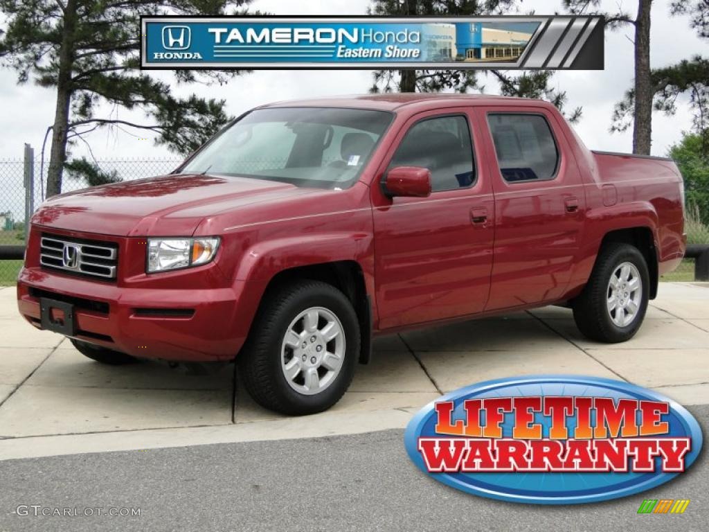 2006 Ridgeline RTL - Redrock Pearl / Beige photo #1