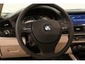 Oyster/Black 2011 BMW 5 Series 535i xDrive Sedan Steering Wheel