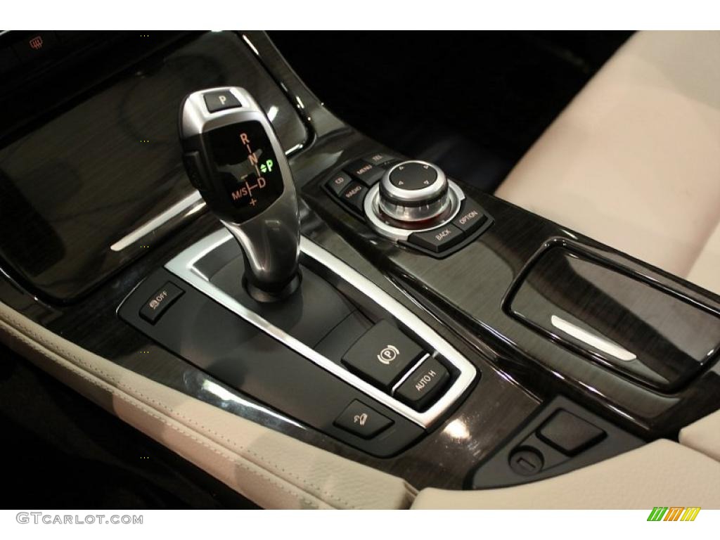 2011 5 Series 535i xDrive Sedan - Dark Graphite Metallic / Oyster/Black photo #18