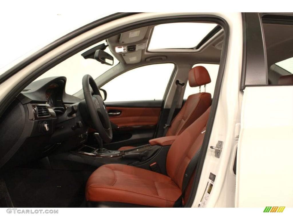 Chestnut Brown Dakota Leather Interior 2011 BMW 3 Series 328i xDrive Sedan Photo #48611999