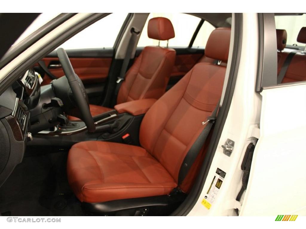 Chestnut Brown Dakota Leather Interior 2011 BMW 3 Series 328i xDrive Sedan Photo #48612014