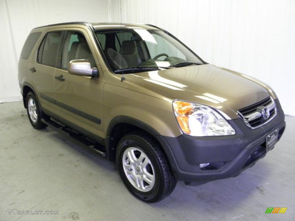 2003 CR-V EX 4WD - Mojave Mist Metallic / Saddle photo #1