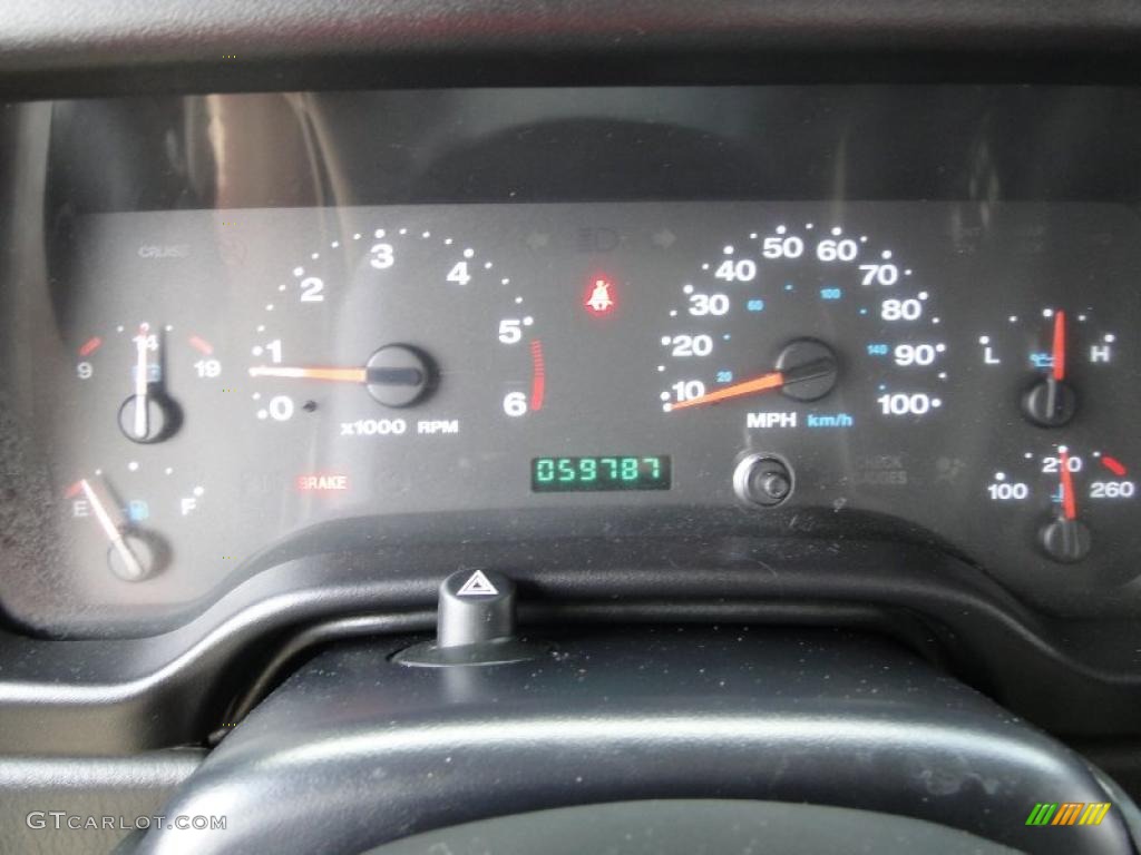 2006 Jeep Wrangler SE 4x4 Gauges Photo #48613457