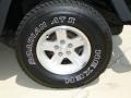 2006 Jeep Wrangler SE 4x4 Wheel and Tire Photo