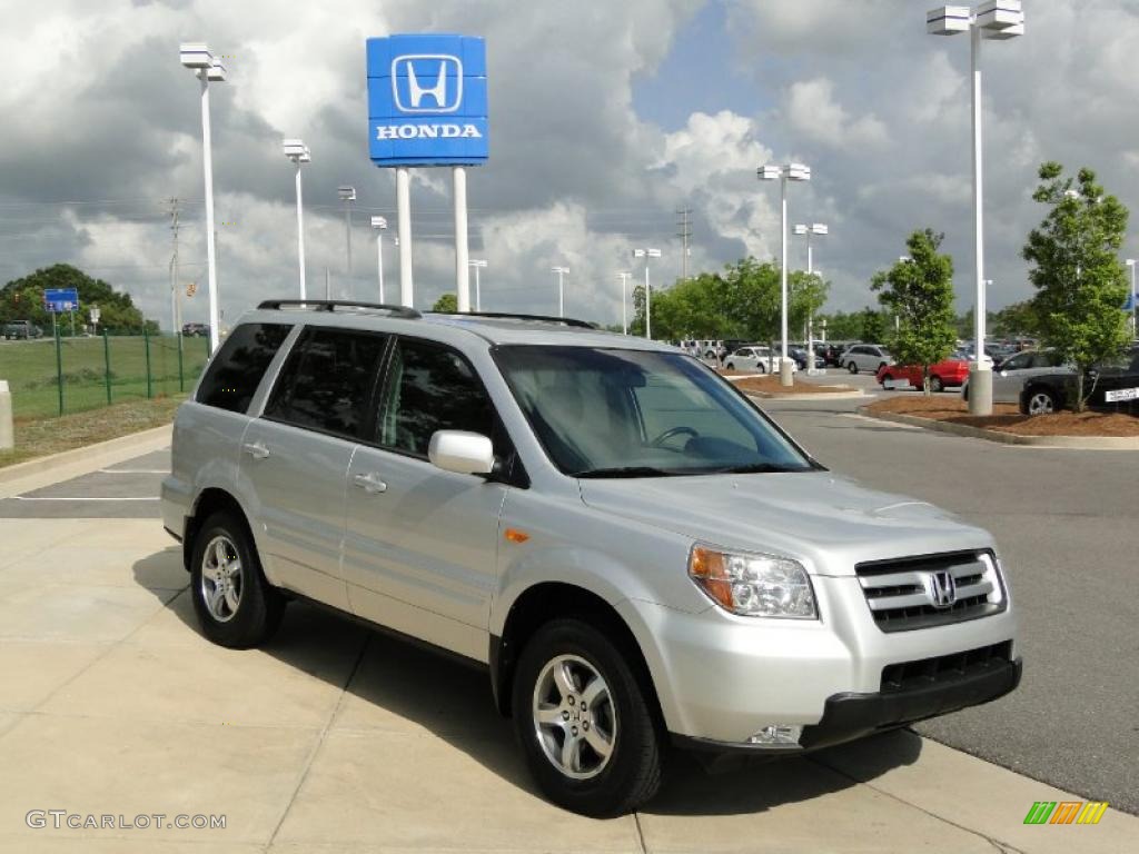 Billet Silver Metallic 2007 Honda Pilot EX-L Exterior Photo #48614327